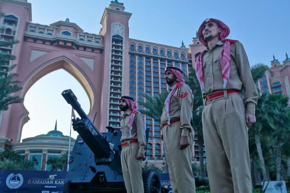 Dubai Police ready Ramadan Cannons