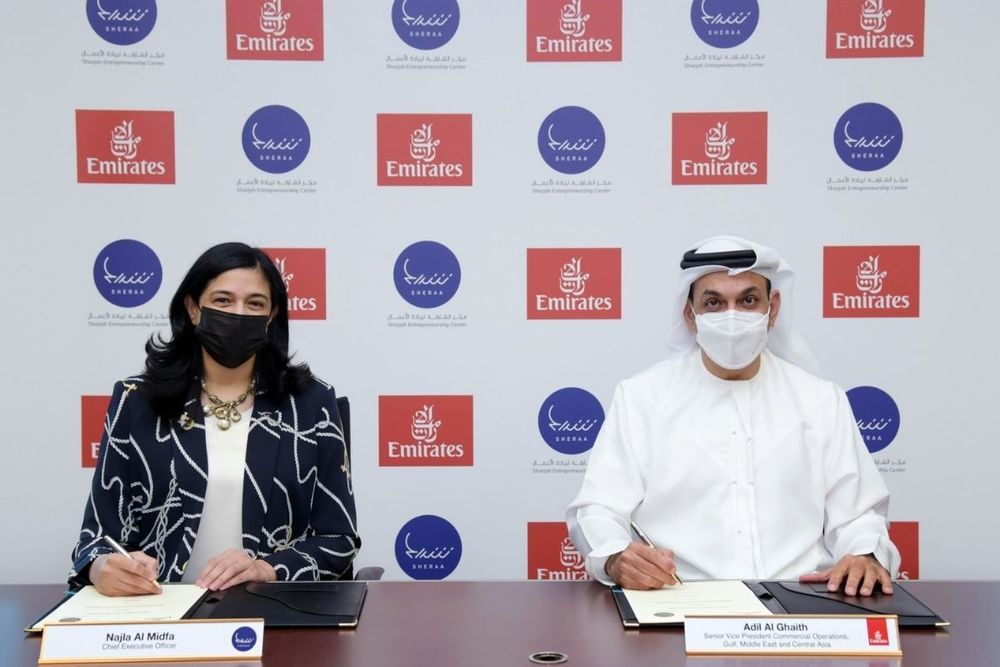 Emirates & Sheraa sign MOU to cultivate startup ecosystem & support the next generation of entrepreneurs in the UAE