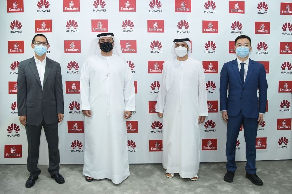 Emirates inks strategic agreement with global tech giant, Huawei, at ATM