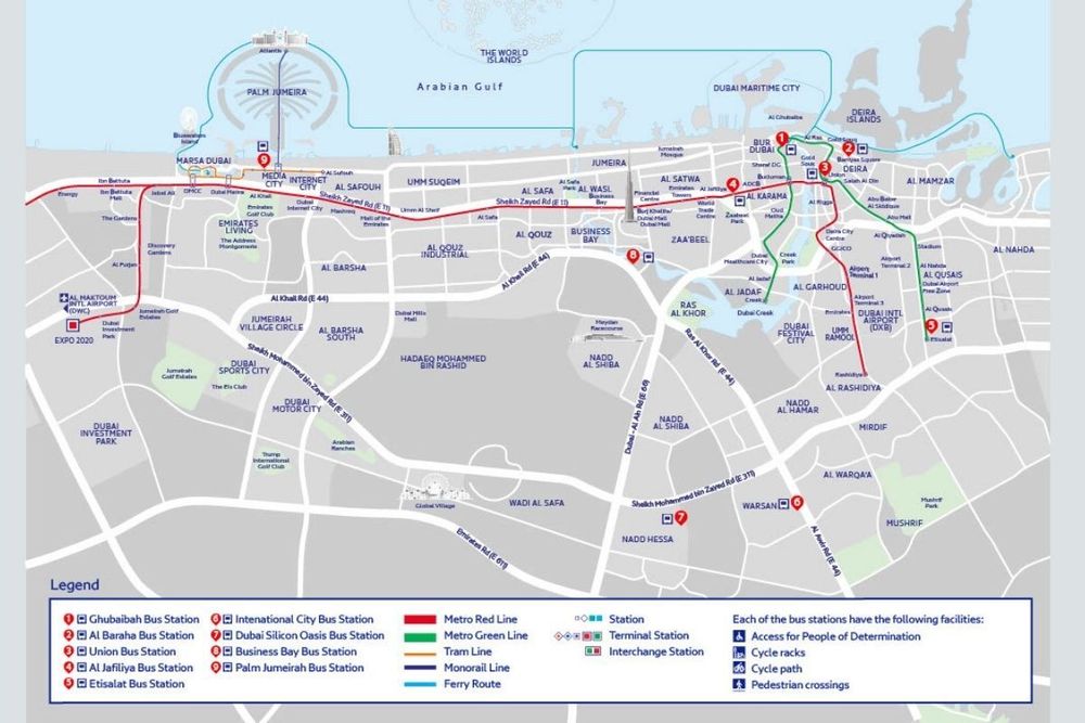 RTA undertakes integrated transport project around 9 Expo 2020 Bus Stations
