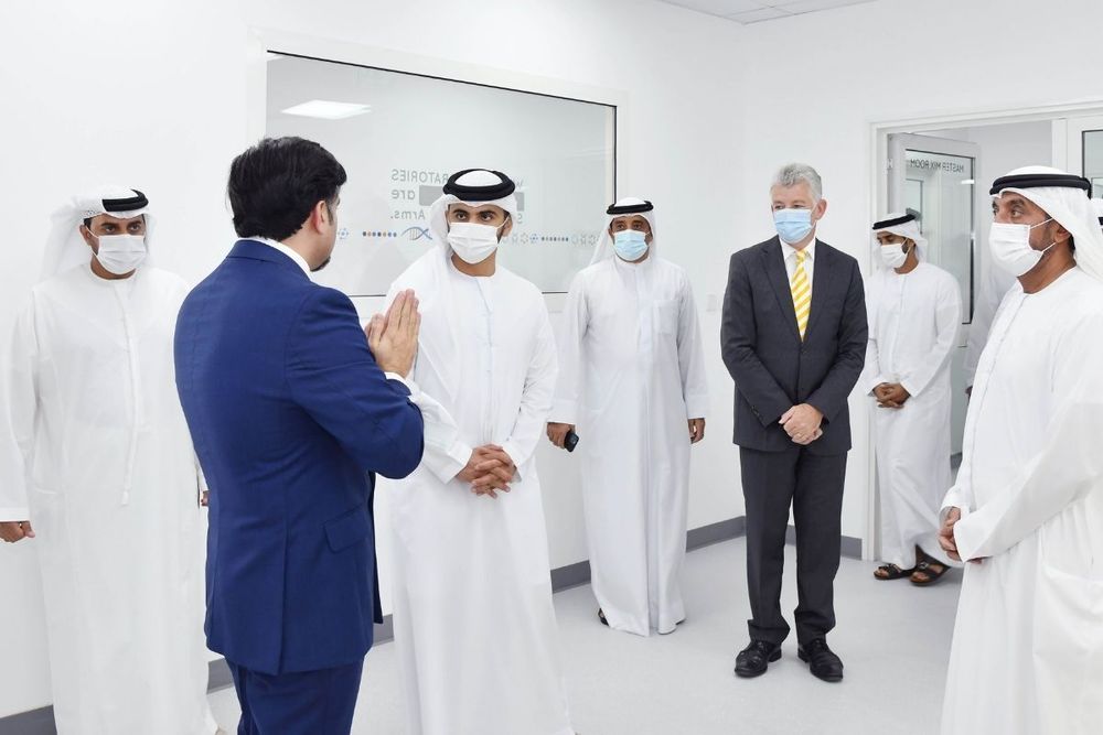 World's largest airport in-house labs for processing COVID-19 PCR tests at Dubai International (DXB)