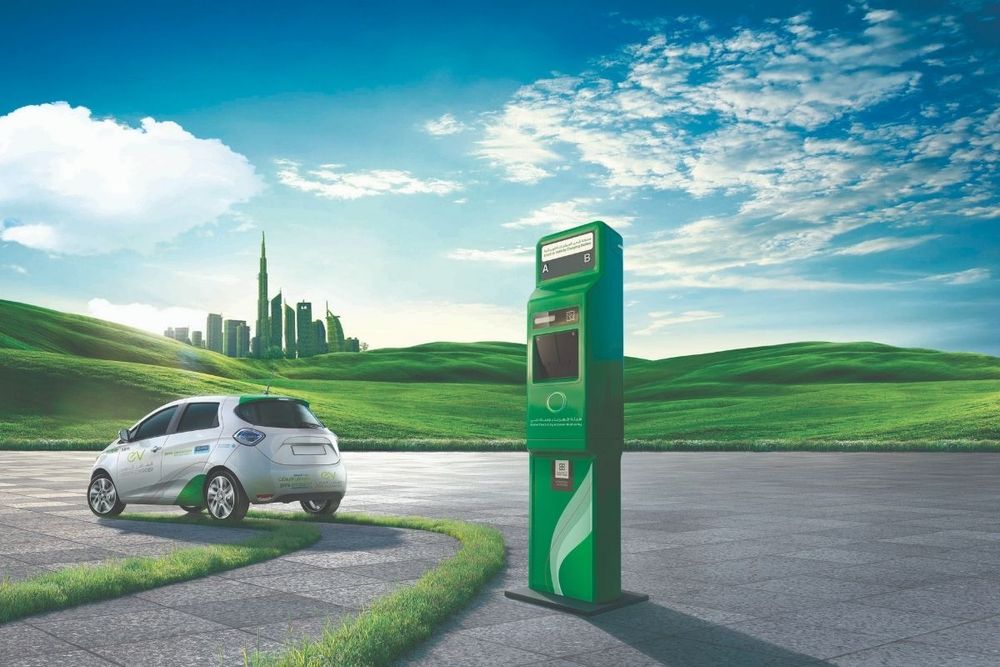 DEWA enables the use of Green Charger stations