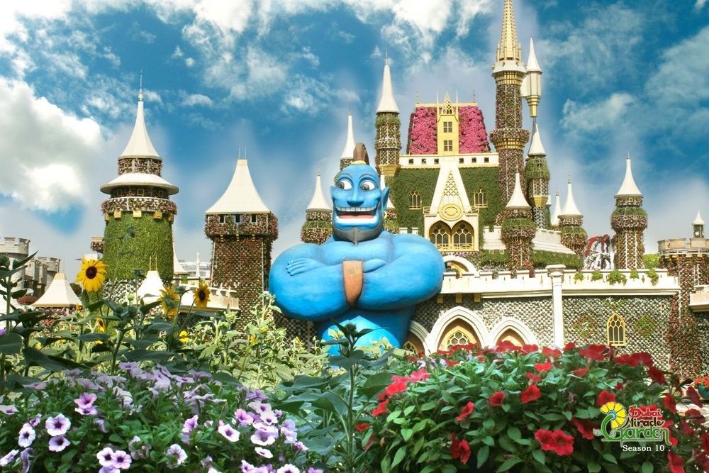 Dubai Miracle Garden welcomes visitors for its Smurfs-themed 10th season