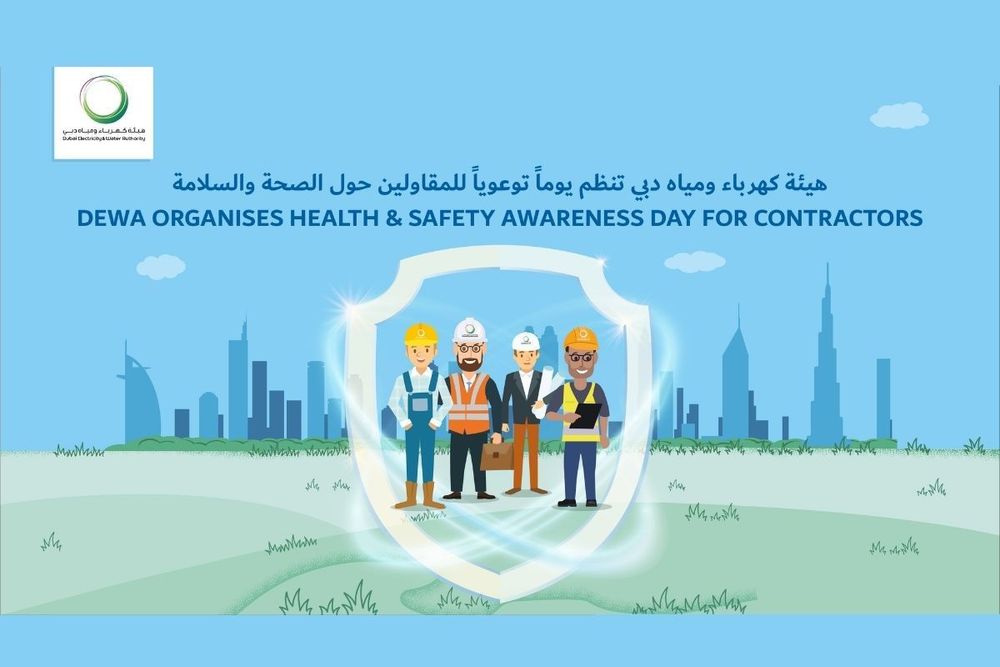 DEWA organises Health & Safety Awareness Day for contractors