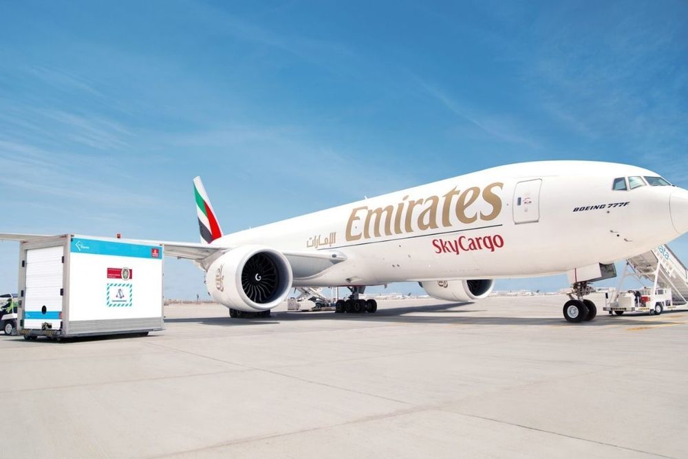 COVID-19: Emirates SkyCargo transports 600 million doses of vaccines