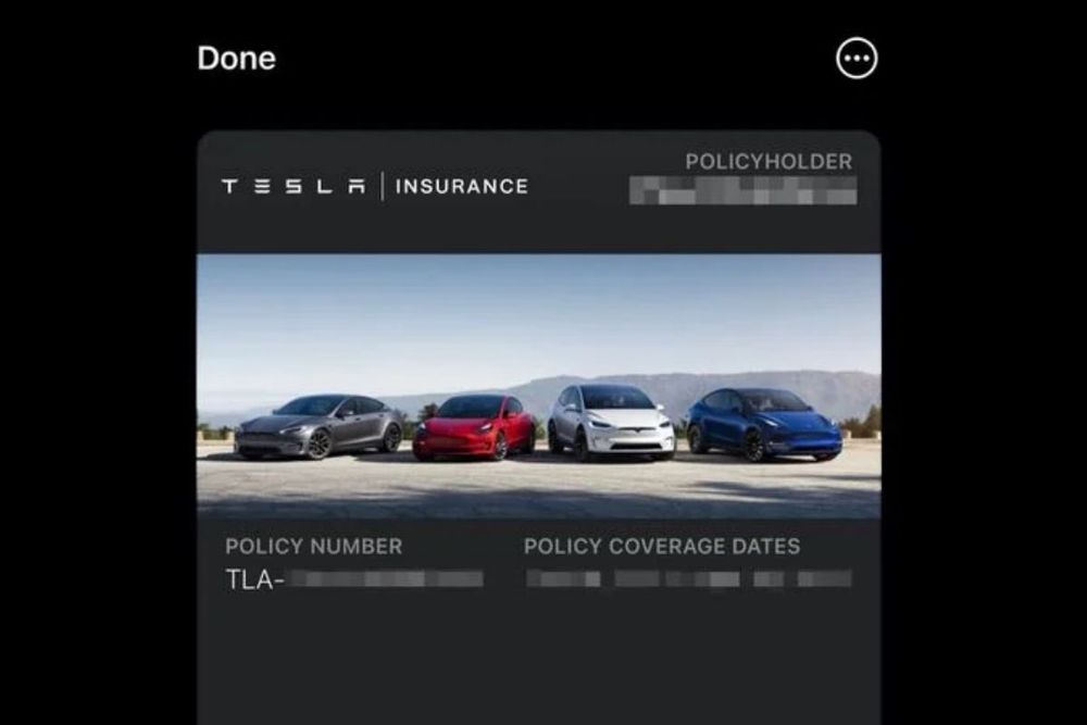 Tesla Insurance Customers Can Now Add Their Insurance Cards to Apple Wallet