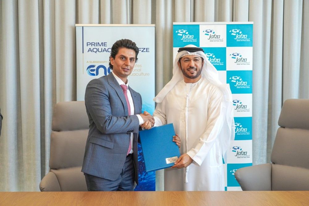 Prime Aquaculture & Jafza Partner to Create Region’s 1st Marine Shrimp RAS Farm