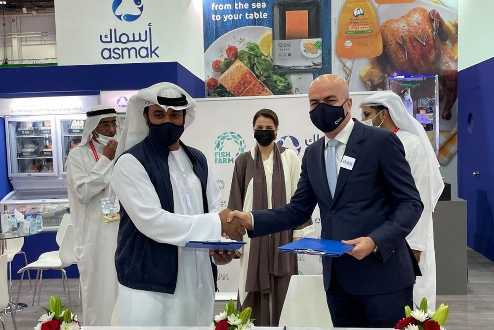 Asmak and Fish Farm Join Hands at Gulfood 2022