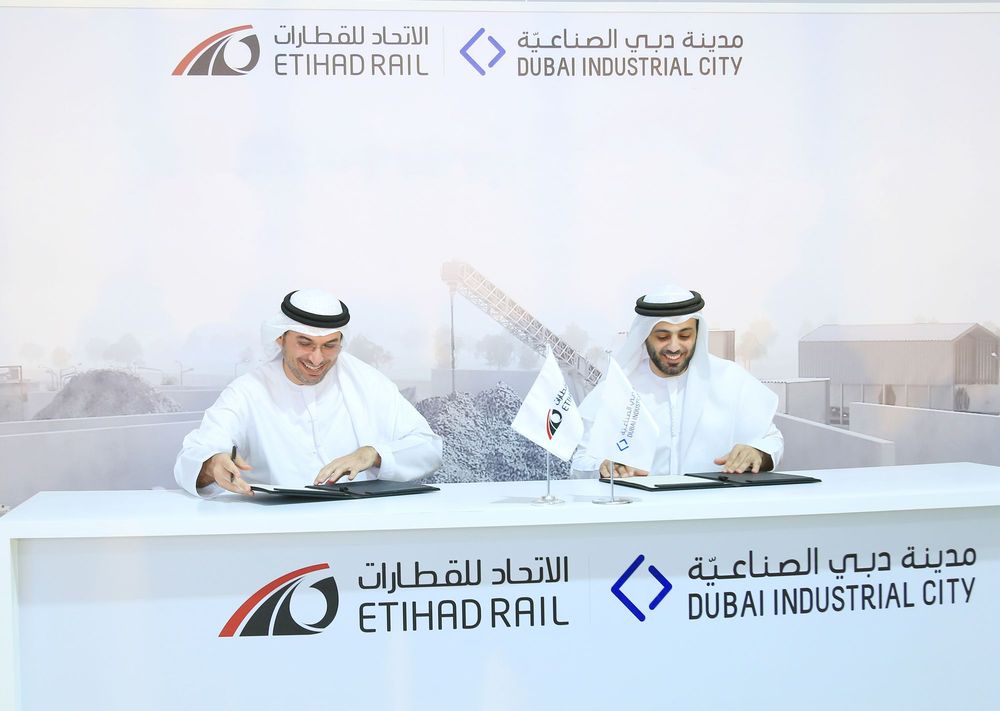 Etihad Rail reveals plans of rail freight terminal at Dubai Industrial City