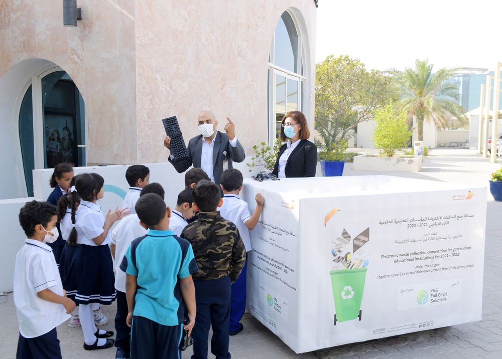 Dubai Municipality Raising E-Waste Awareness in Schools