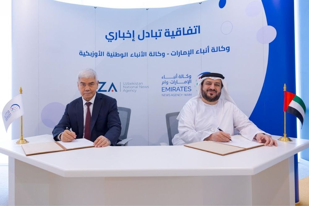 WAM, Uzbekistan National News Agency sign cooperation agreement