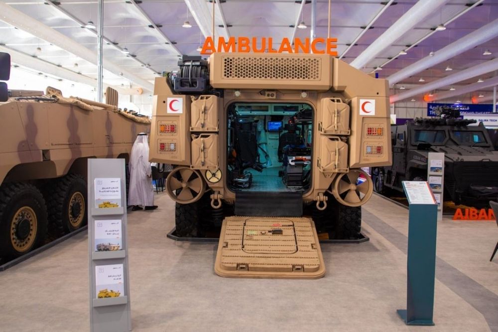 EDGE reveals new protected Rabdan ambulance at World Defense Show 2022