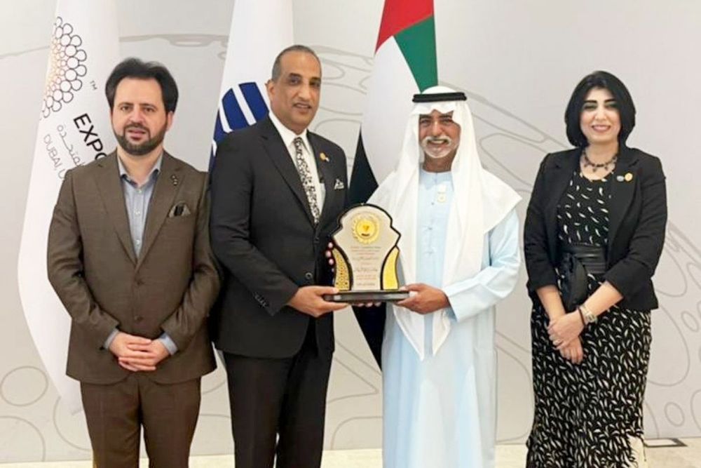 Nahyan bin Mubarak receives title as 'Most Creative Personality' at Expo 2020