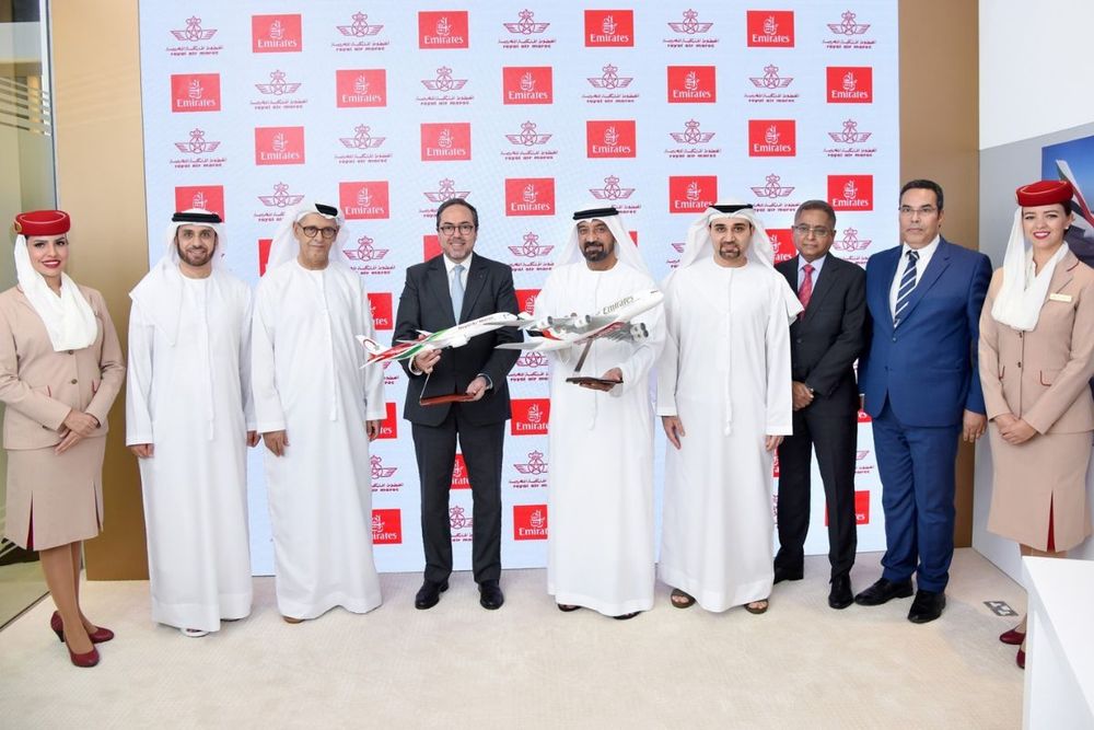 Emirates, Royal Air Maroc launch codeshare partnership to enhance journeys between Dubai, Casablanca & beyond