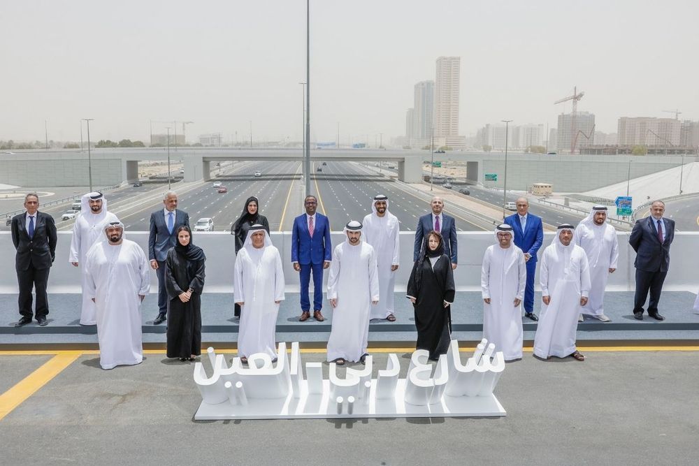 Dubai-Al Ain Road Improvement Project Officially Opened