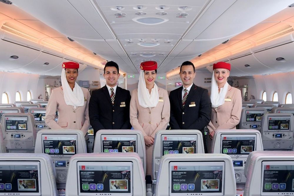 Emirates’ recruiting talented people to join its cabin crew team