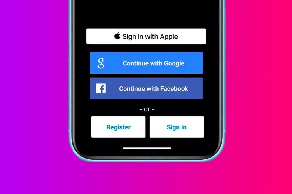 How to prevent personal data access after using the 'Sign in with' option for Apple, Google & Facebook
