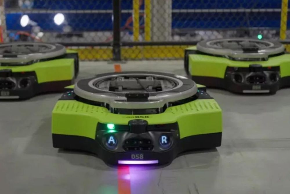 Amazon reveals its 1st  warehouse robot that can work alongside humans
