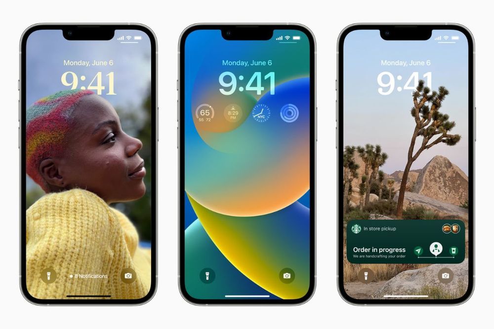 Apple reveals all-new Lock Screen experience and other exciting new features in iOS 16