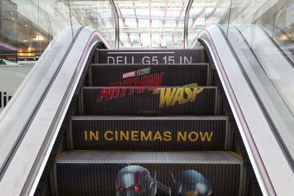 Dubai will now have advertisements on escalators in malls, metros and airports