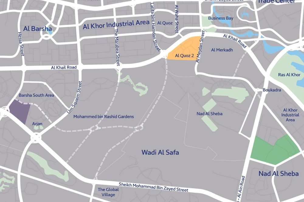 RTA completes about 60-70% of internal roads spanning 34.4 km at Al Quoz 2, Nad Al Sheba 2 & Al Barsha South 3