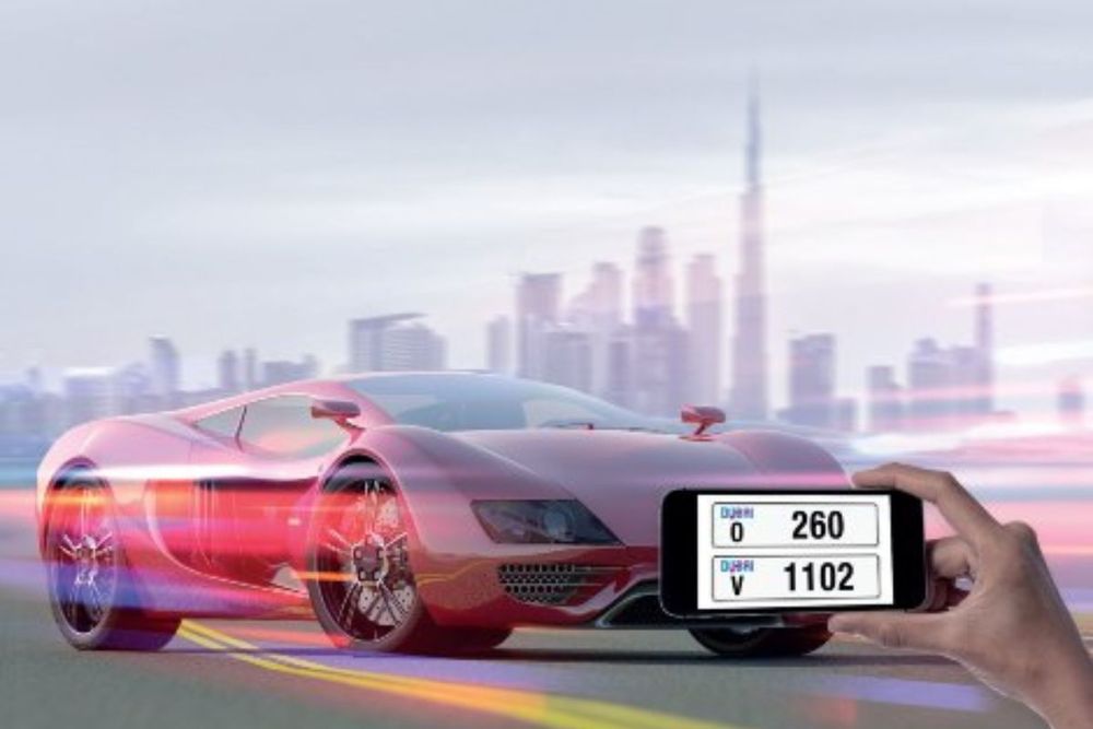 RTA to auction 350 premium vehicle plates of 3, 4 and 5 digits