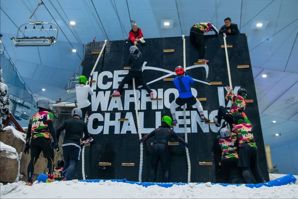 DSC & Mall of the Emirates to launch the 13th “Ice Warrior Challenge” on 24th September