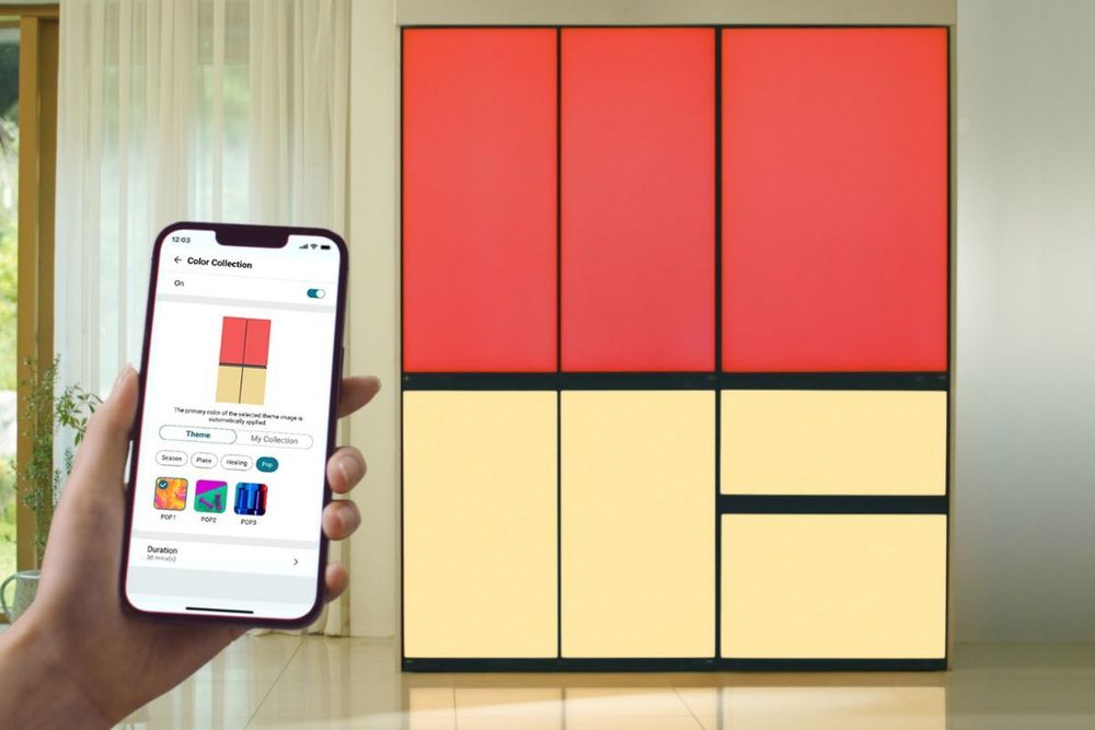 LG unveiled its new groundbreaking MOODUP Refrigerator At IFA 2022