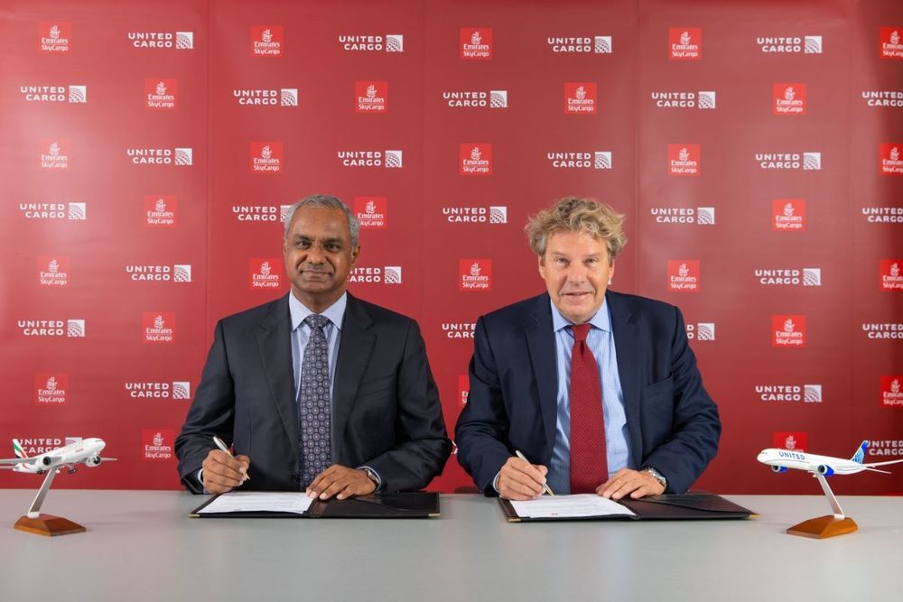 Emirates SkyCargo and United Cargo sign a MoU