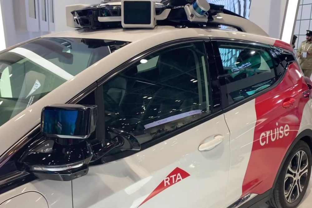 First look of Dubai's driverless taxi