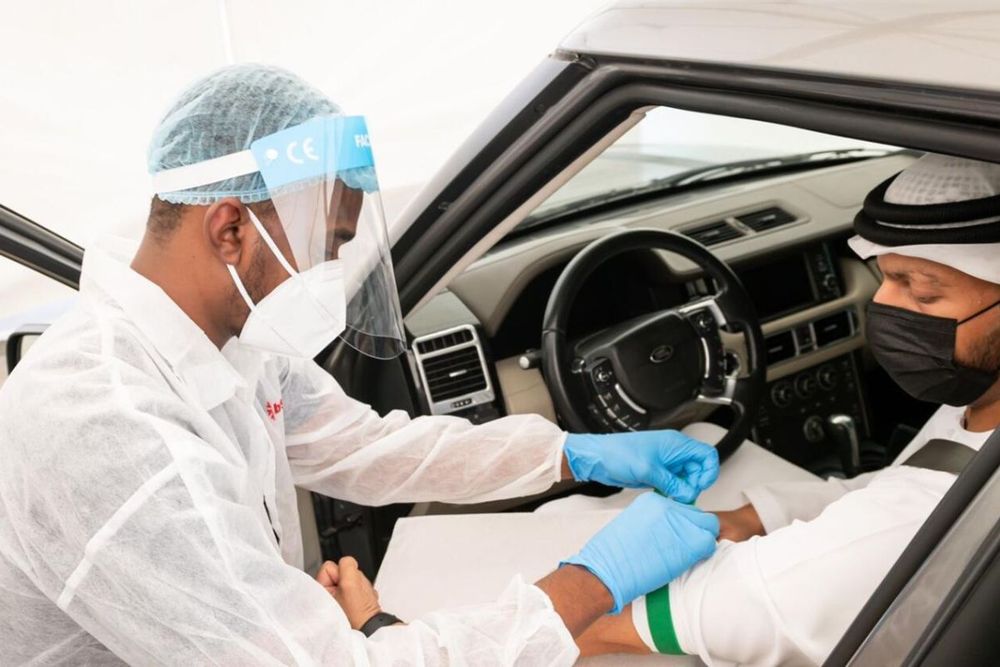 DHA launches UAE's one-of-a-kind drive-through blood test service