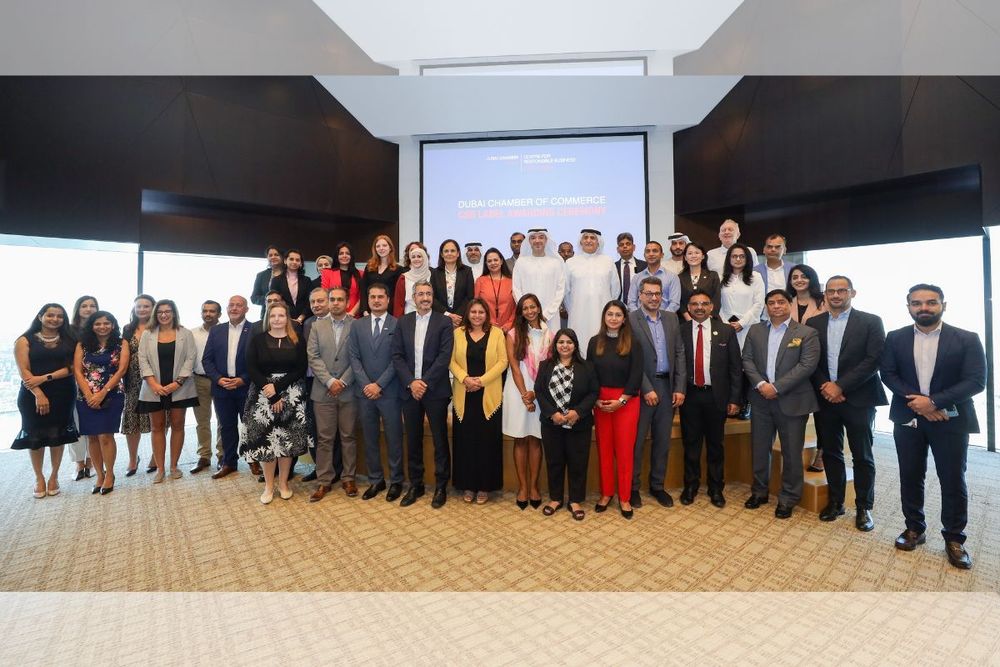 Dubai Chamber of Commerce presents 28 companies with CSR Label for their outstanding CSR in H1-2022