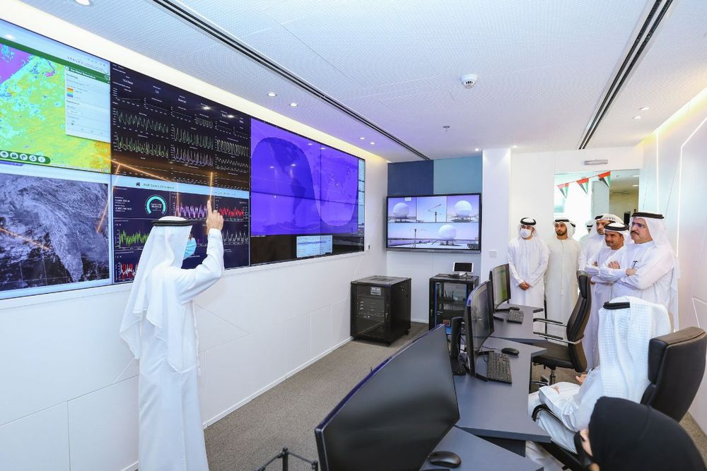 DEWA’s Space D Ground Station at the R&D Centre inaugurated in the Mohammed bin Rashid Al Maktoum Solar Park