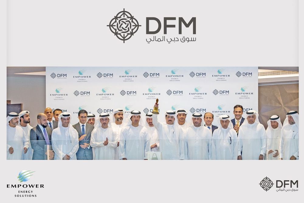 Empower rings market opening bell at DFM