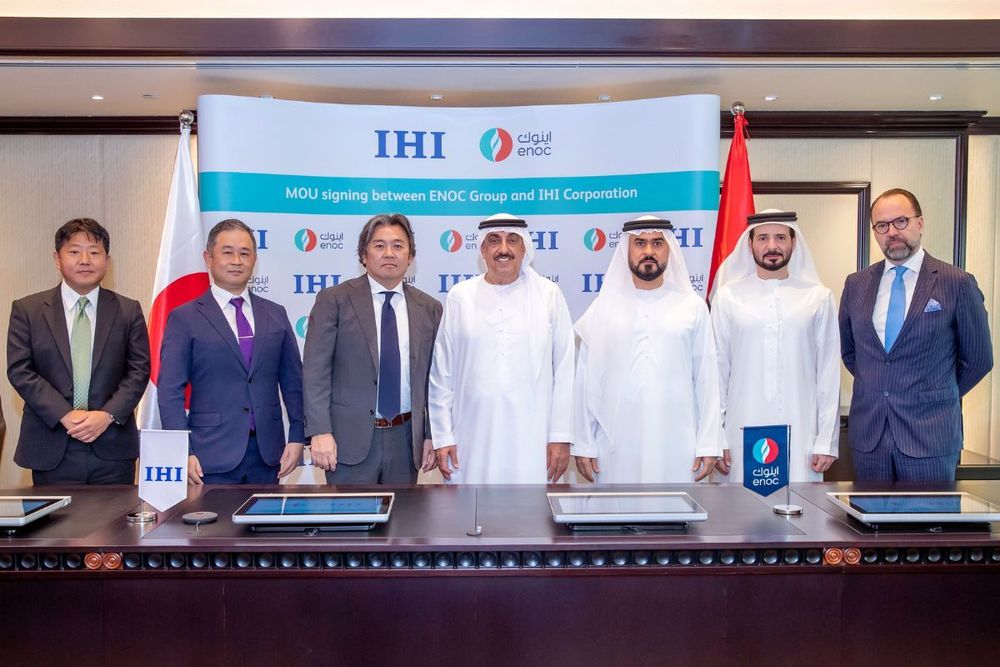 ENOC Group and Japan’s IHI Corp to establish green ammonia production in UAE