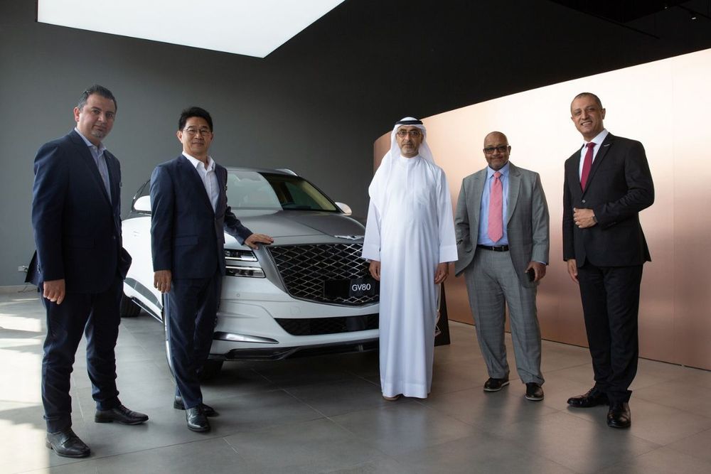 Genesis, Juma Al Majid Est. launches first Genesis showroom in UAE