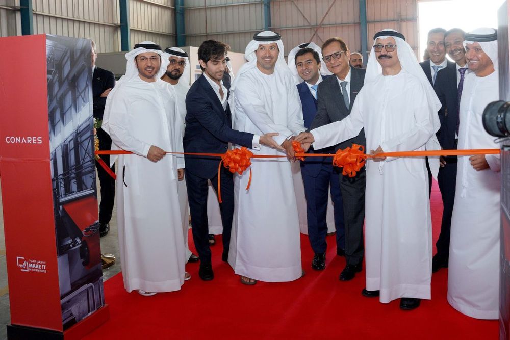 Conares announce opening of color-coated steel plant in JAFZA