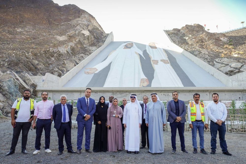 DEWA launches construction work for Hatta Sustainable Waterfalls project