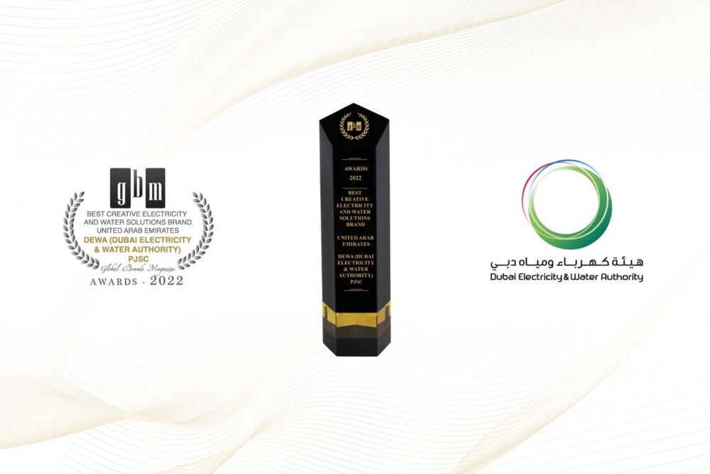 DEWA bags 'Best Creative Electricity and Water Solutions Brand' in UK