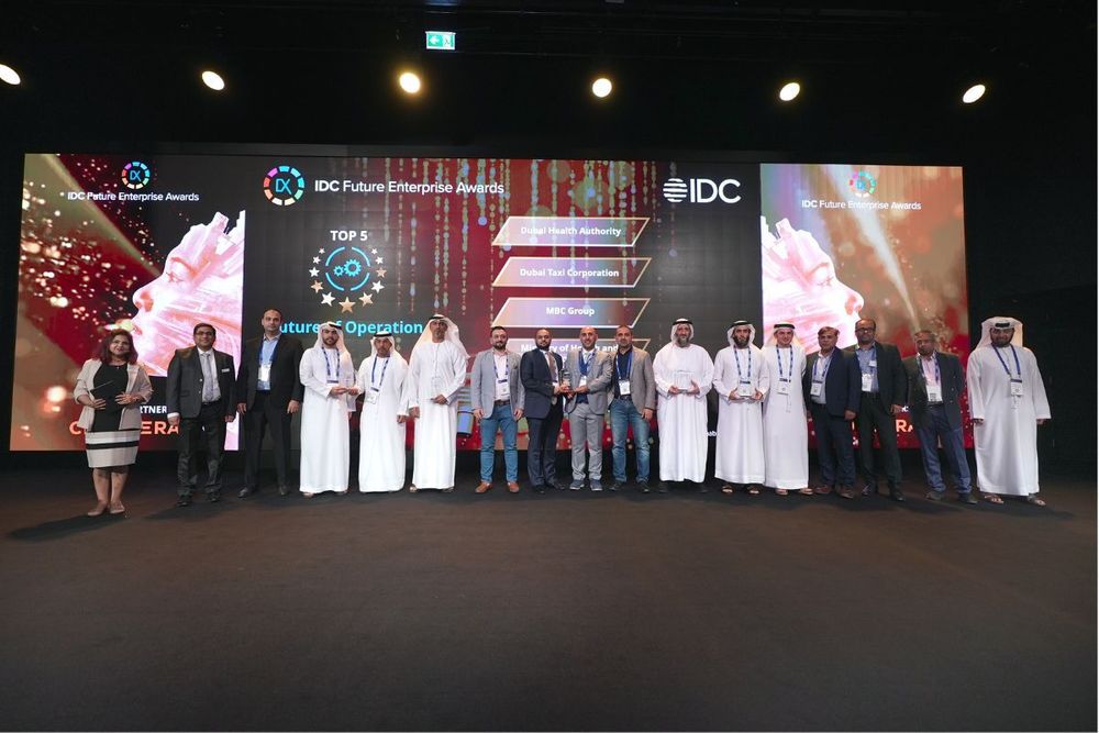 DHA wins 'Best in Future of Operations' at IDC Future Enterprise Awards