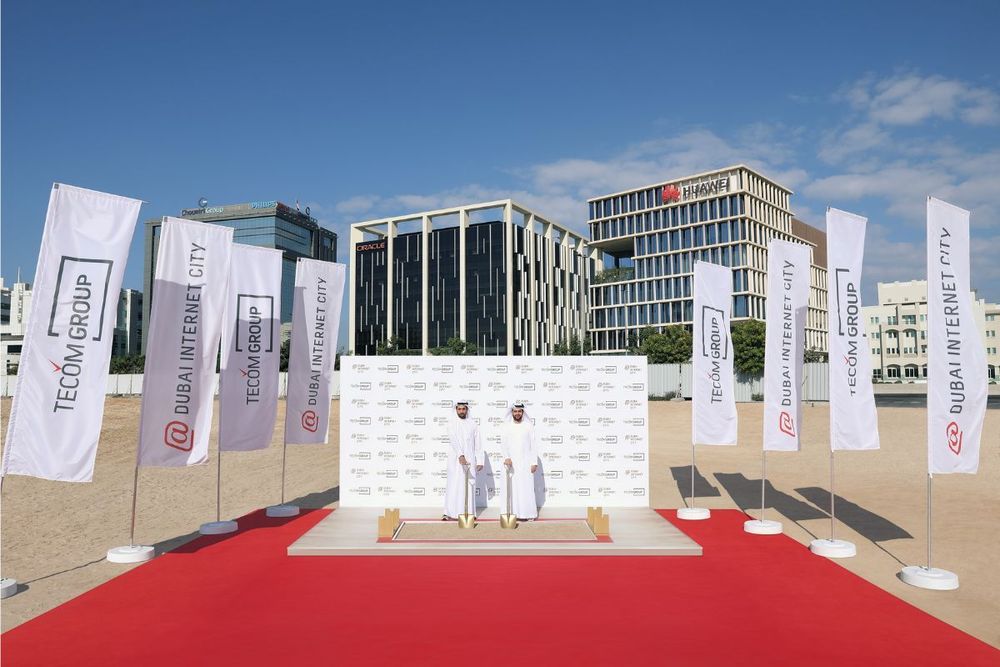 TECOM Group hosts groundbreaking ceremony on Innovation Hub Phase 2 in Dubai Internet City