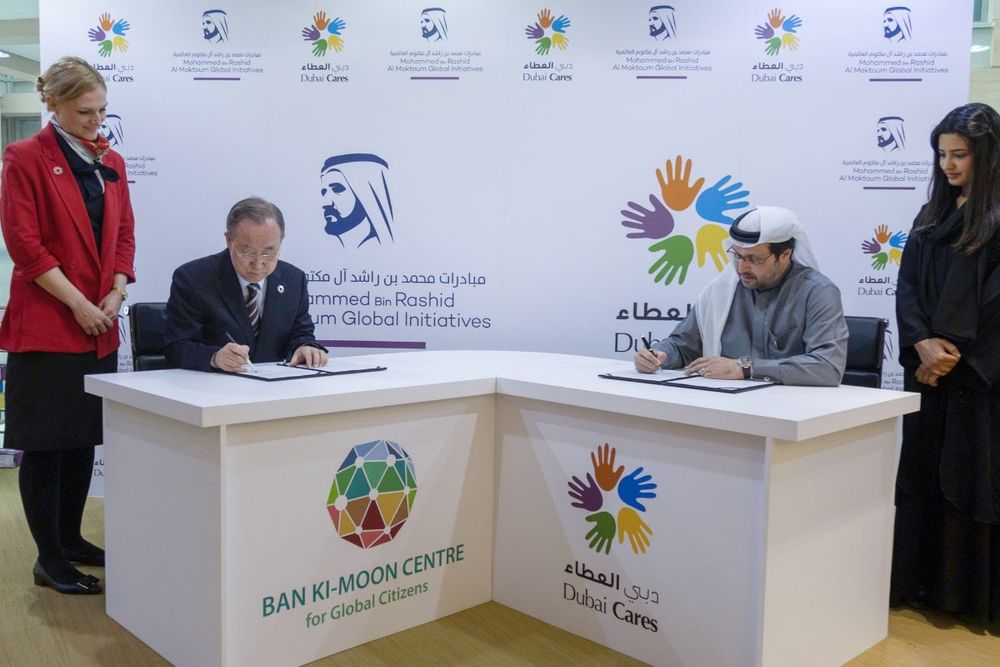 Dubai Cares joins Ban Ki-moon Centre to launch 'Green Jobs for Youth'