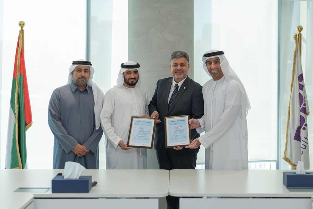 Dubai Culture obtains ISO certifications