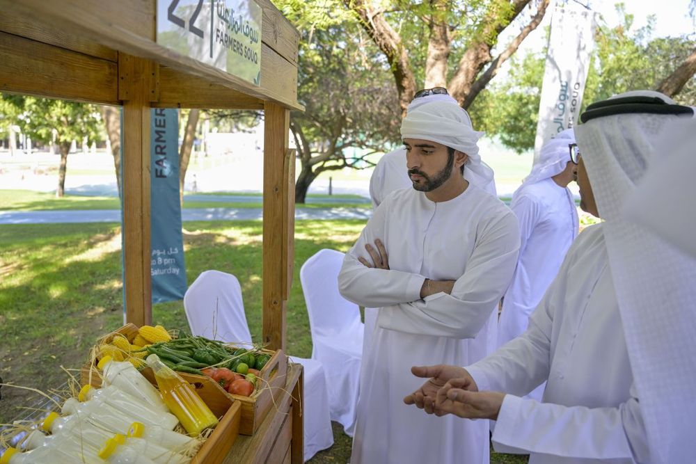H.H. Sheikh Hamdan reviews outcomes of Farmers’ Souq initiative