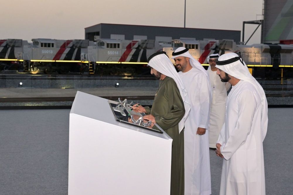 National railway network will become an important milestone in UAE's development journey