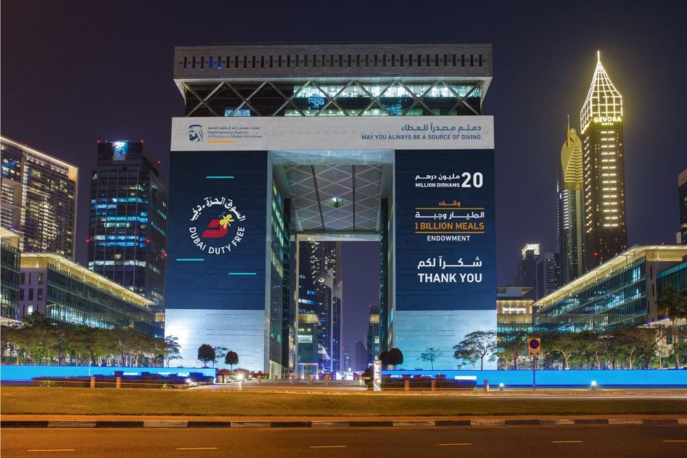 Dubai Duty Free contributes AED20 million to ‘1 Billion Meals Endowment’ campaign