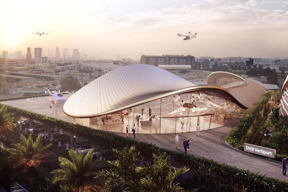 Dubai unveils futuristic design for Vertiport Terminal near DXB