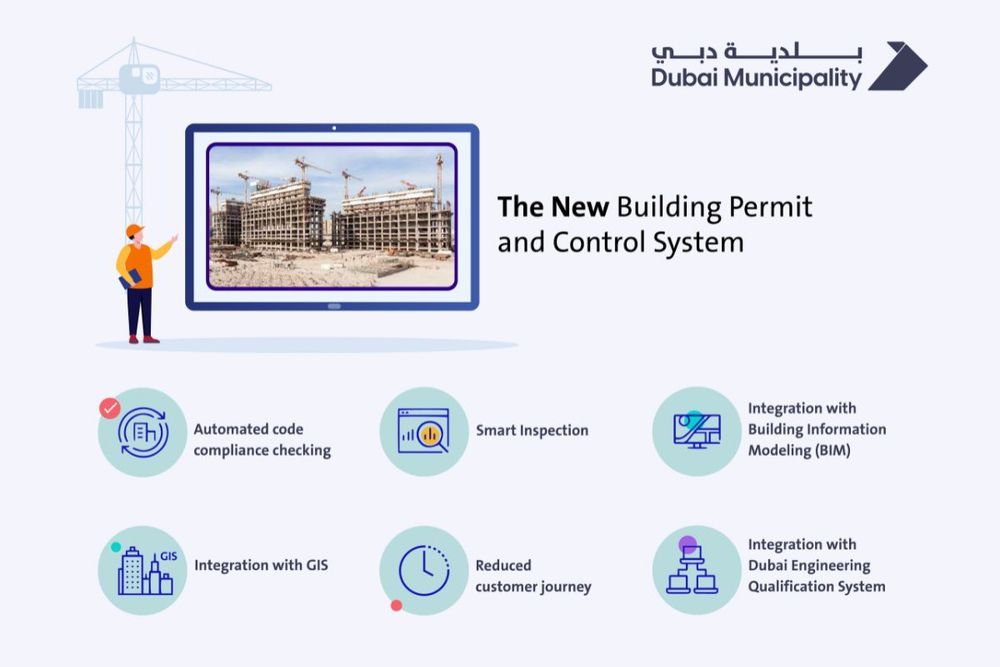 Dubai Municipality launches new online system for building permits and control services