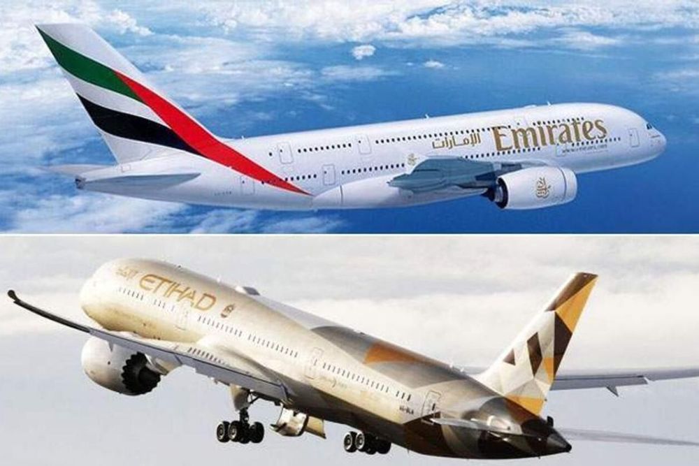 UAE's Etihad Airways and Emirates ranked among the top 10 airlines worldwide