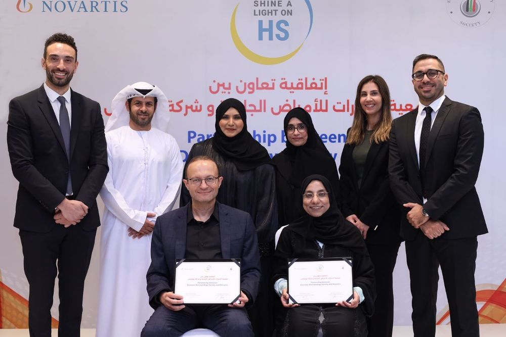 Emirates Dermatology Society and Novartis partners to tackle urgent need for awareness on skin diseases